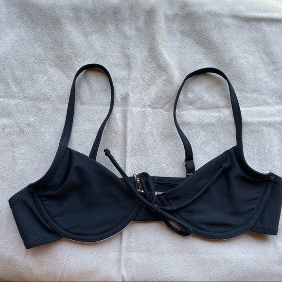 - 👙3/20 Black Underwire Bikini Top - Picture 9 of 12